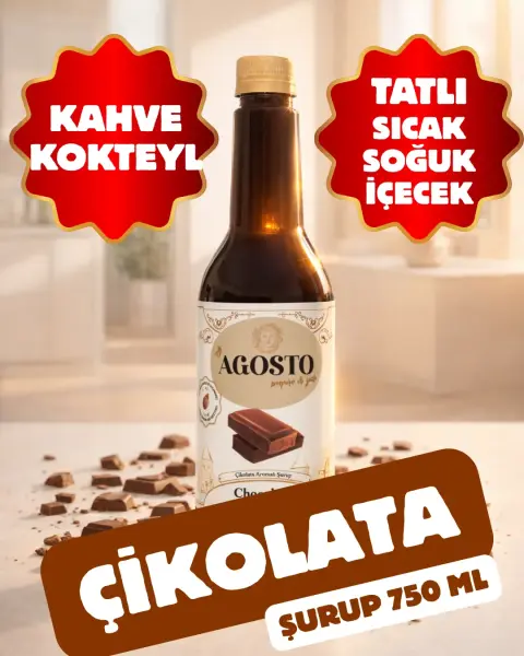 Çikolata Aromalı Kahve Şurubu 750 ml