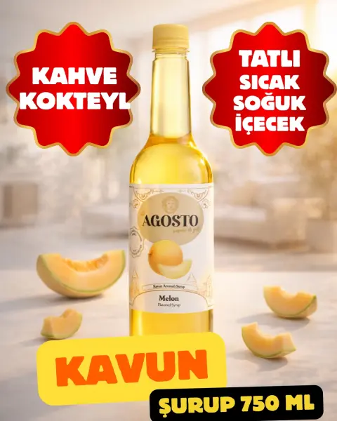 Kavun Aromalı Şurup 750 ml