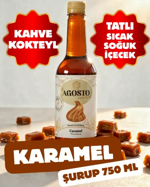 Karamel Aromalı Kahve Şurubu 750 ml