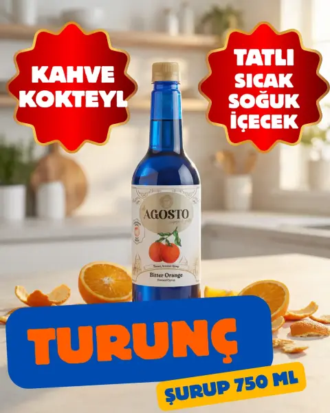 Turunç Aromalı Şurup 750 ml