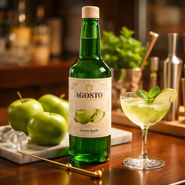 Yeşil Elma Aromalı Şurup 750 ml