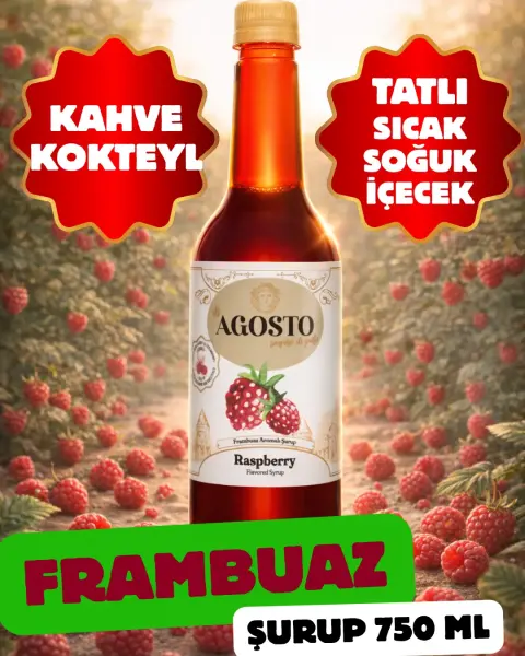 Frambuaz Aromalı Şurup 750 ml