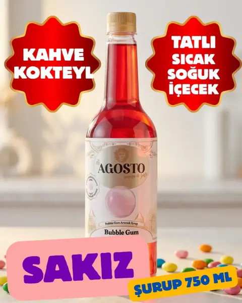 Bubble Gum (Sakız) Şurubu 750 ml