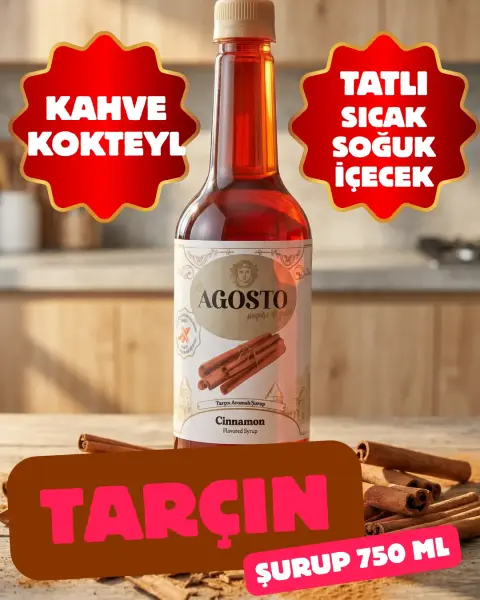 Tarçın Aromalı Kahve Şurubu 750 ml