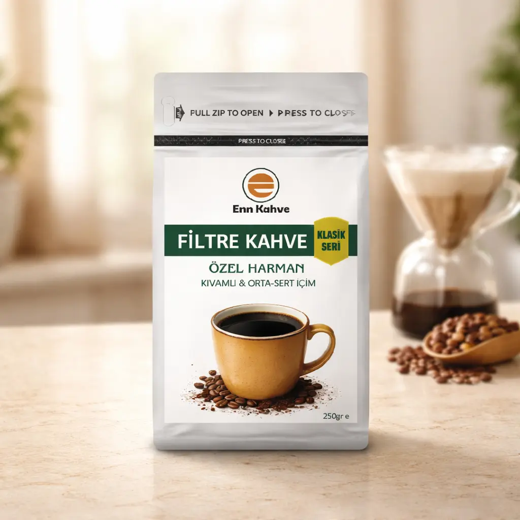 Filtre Kahve - Klasik Seri - 250gr | Özel Harman - Kıvamlı & Orta-Sert İçim