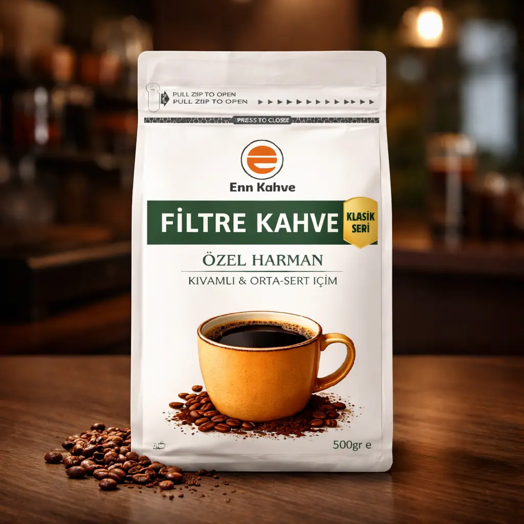 Filtre Kahve - Klasik Seri - 500gr | Özel Harman - Kıvamlı & Orta-Sert İçim