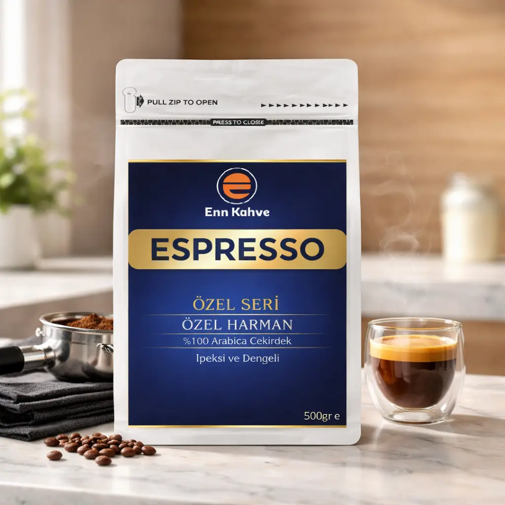 Espresso - Özel Seri - 500gr | Özel Harman - %100 Arabica - İpeksi ve Dengeli