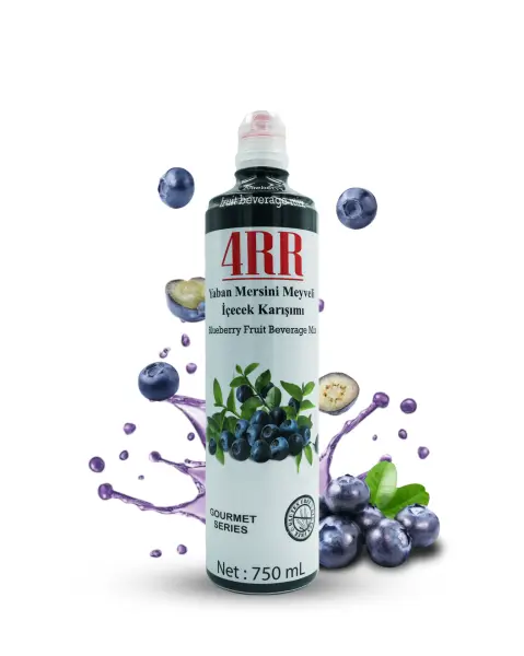 4RR | Yaban Mersini Meyveli içecek Karışımı | 750 ml