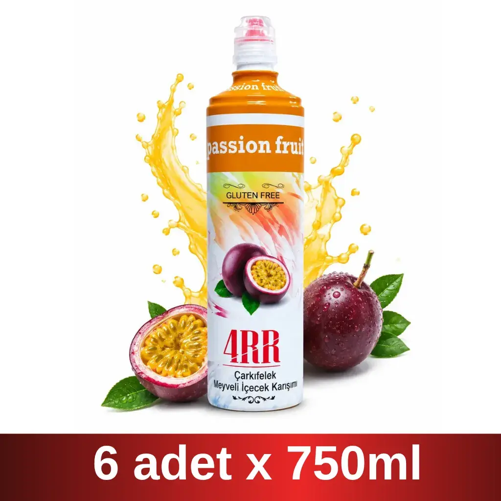 4RR | Çarkıfelek Meyveli içecek Karışımı | 750 ml x 6 Adet Koli