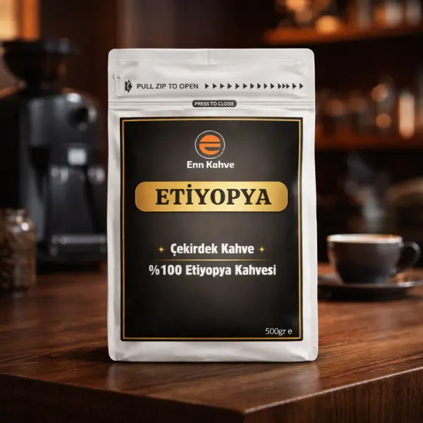 Etiyopya - Kavrulmuş Çekirdek - 500gr | Single Origin