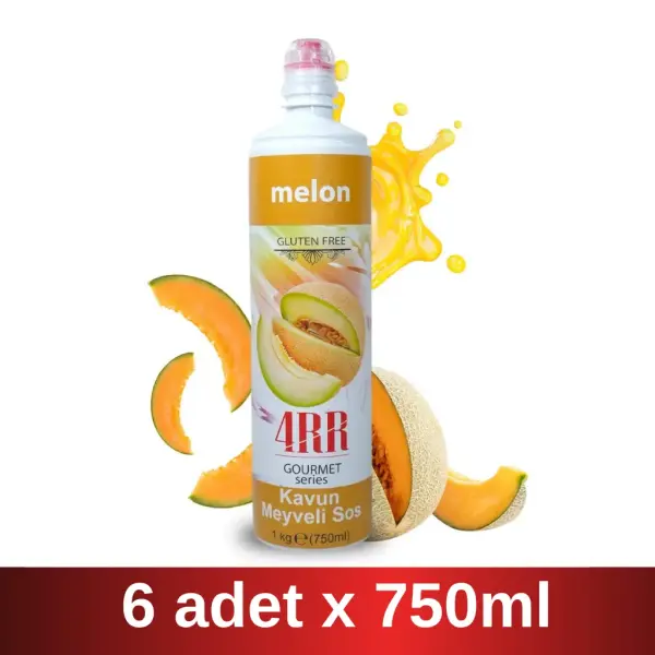 4RR | Kavun Meyveli içecek Karışımı | 750 ml x 6 Adet Koli