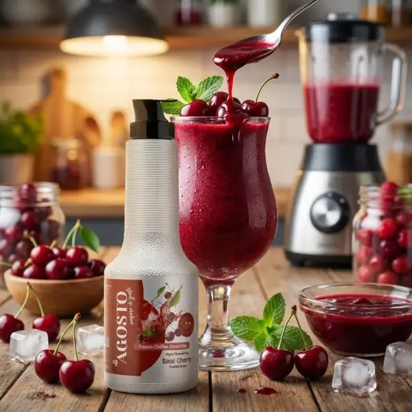 Vişne Püre&Sos - 1 kg - AVANTAJLI KOLİ - (6*1000gr)