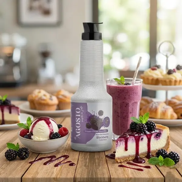 Böğürtlen Püre&Sos - 1 kg - AVANTAJLI KOLİ - (6*1000gr)