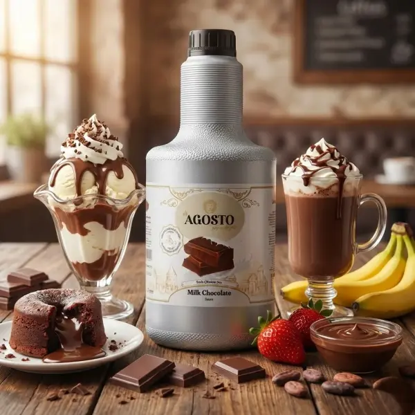 Sütlü Çikolatalı Sos - 2,5kg - AVANTAJLI KOLİ - (4*2500gr)