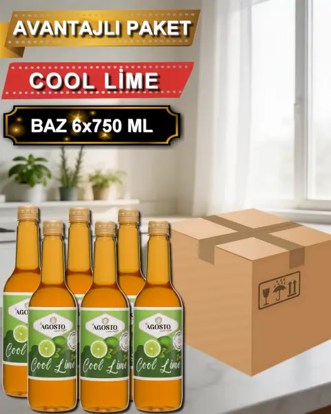 Cool Lime Bazı - 750ml - AVANTAJLI KOLİ - (6*750ml)