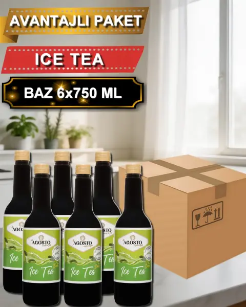Ice Tea Bazı - 750ml - AVANTAJLI KOLİ - (6*750ml)