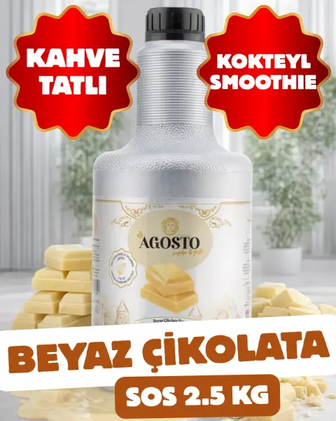 Beyaz Çikolata Sos - 2,5kg