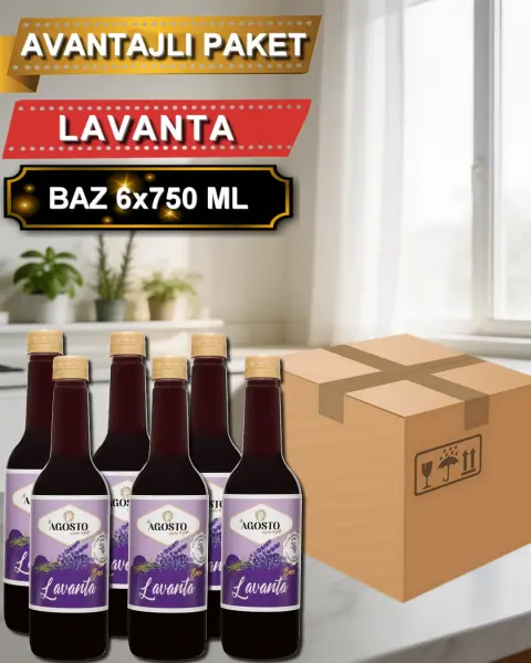 Lavanta Çiçeği Bazı - 750ml - AVANTAJLI KOLİ - (6*750ml)