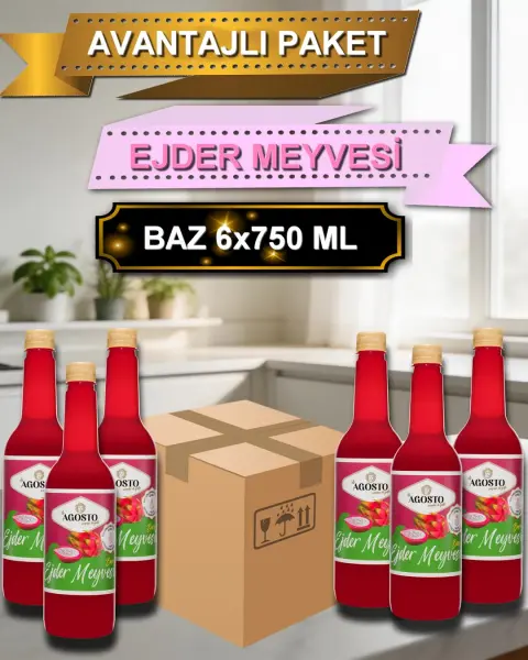 Ejder Meyvesi Bazı - 750ml - AVANTAJLI KOLİ - (6*750ml)