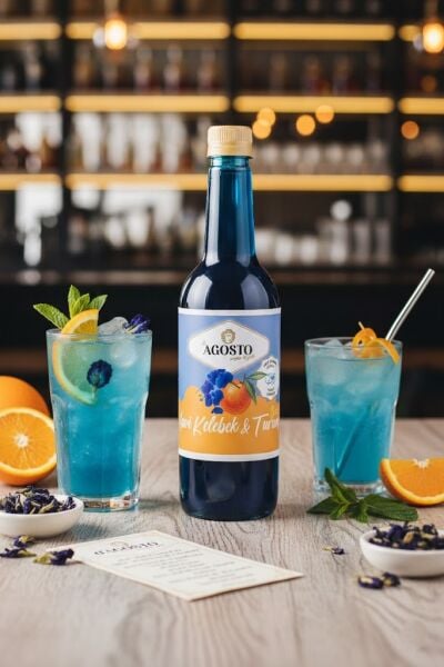 Mavi Kelebek & Turunç Bazı - 750ml - AVANTAJLI KOLİ - (6*750ml)