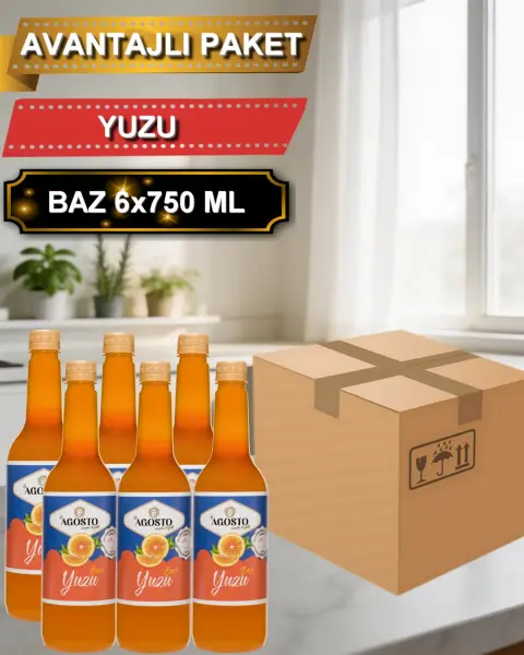 YUZU Bazı - 750ml - AVANTAJLI KOLİ - (6*750ml)