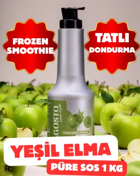 Yeşil Elma Püre&Sos - 1 kg