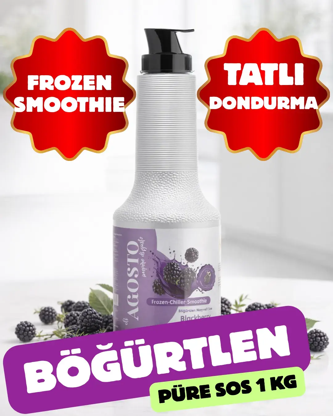 Böğürtlen Püre&Sos - 1 kg