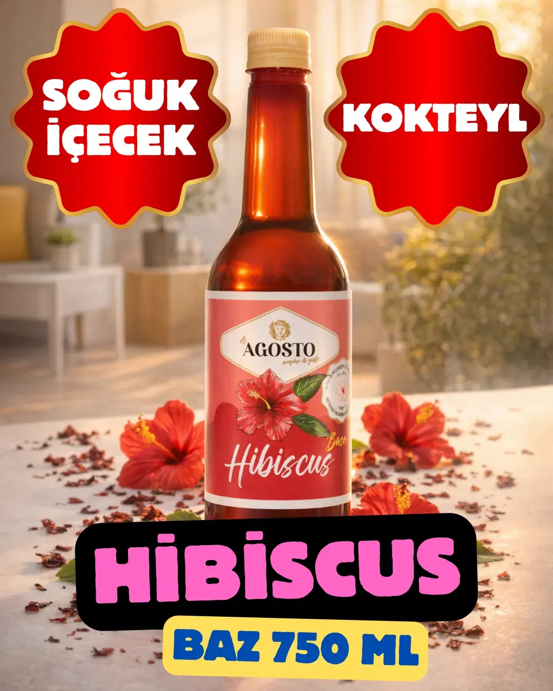 Hibiskus Bazı - 750ml