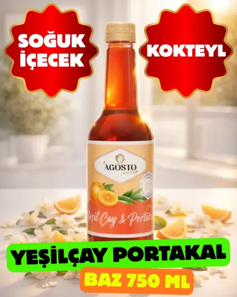 Yeşilçay & Portakal Bazı - 750ml