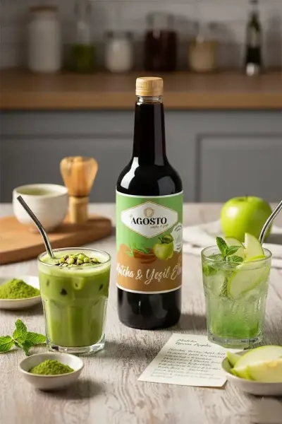 Matcha & Yeşil Elma Bazı - 750ml