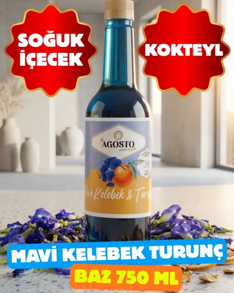 Mavi Kelebek & Turunç Bazı - 750ml