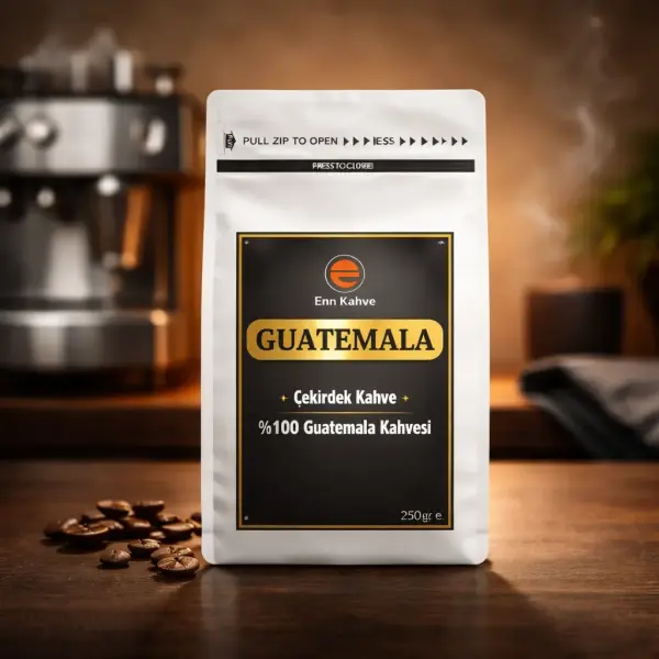 Guatemala - Kavrulmuş Çekirdek - 250gr | Single Origin - AVANTAJLI KOLİ - (48*250gr)