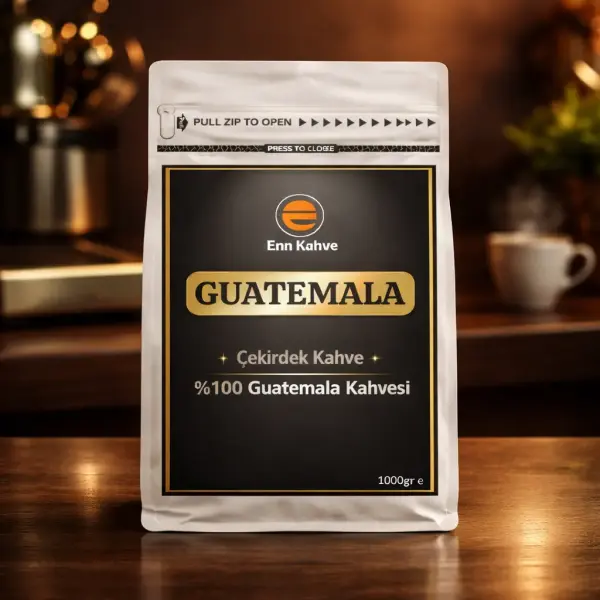 Guatemala - Kavrulmuş Çekirdek - 1000gr | Single Origin - AVANTAJLI KOLİ - (12*1000gr)