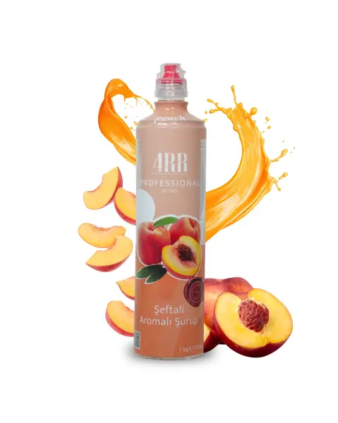 4RR | Şeftali Aromalı Şurup | 750 ml