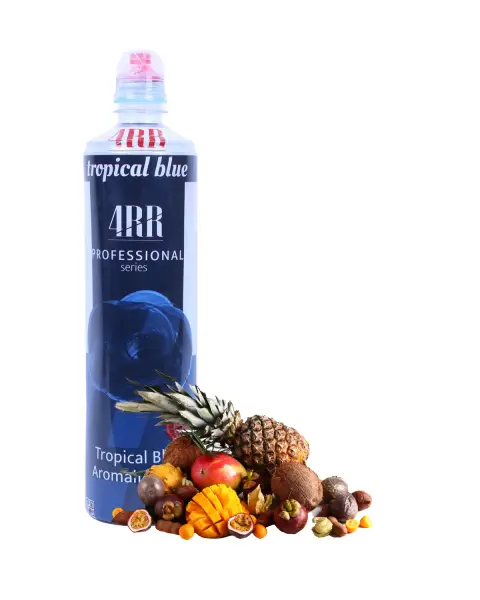 4RR | Tropical Blue Aromalı Şurup | 750 ml