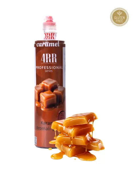 4RR | Karamel Aromalı Şurup | 750 ml