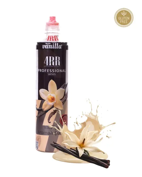4RR | Vanilya Aromalı Şurup | 750 ml