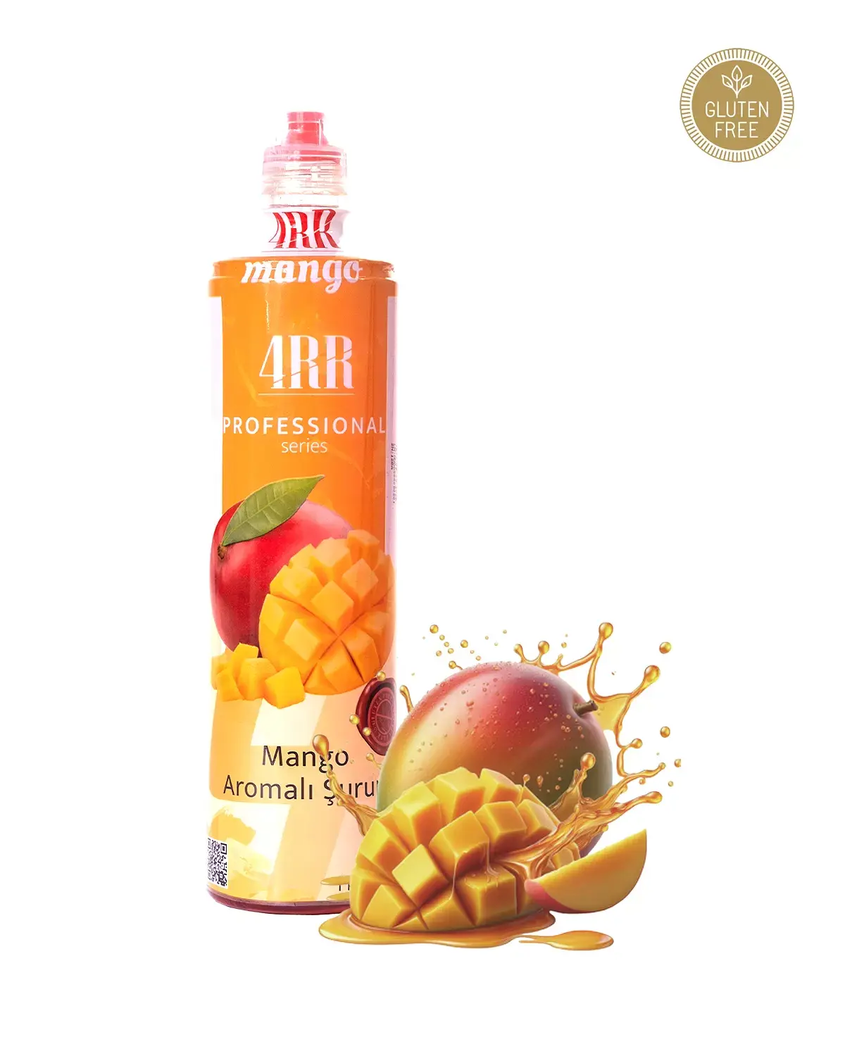 4RR | Mango Aromalı Şurup | 750 ml