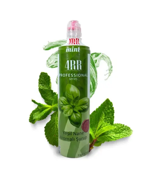 4RR | Yeşil Nane Aromalı Şurup | 750 ml