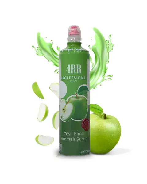 4RR | Yeşil Elma Aromalı Şurup | 750 ml
