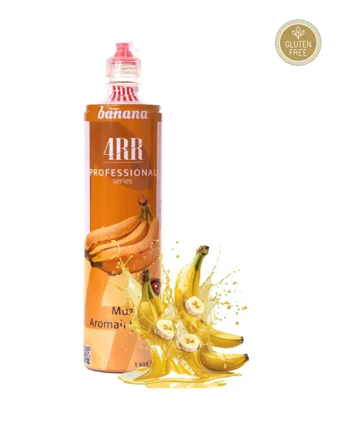 4RR | Muz Aromalı Şurup | 750 ml