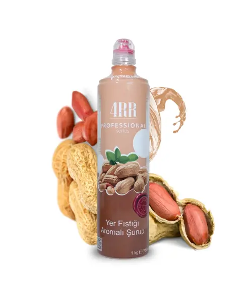 4RR | Yer Fıstığı Aromalı Şurup | 750 ml