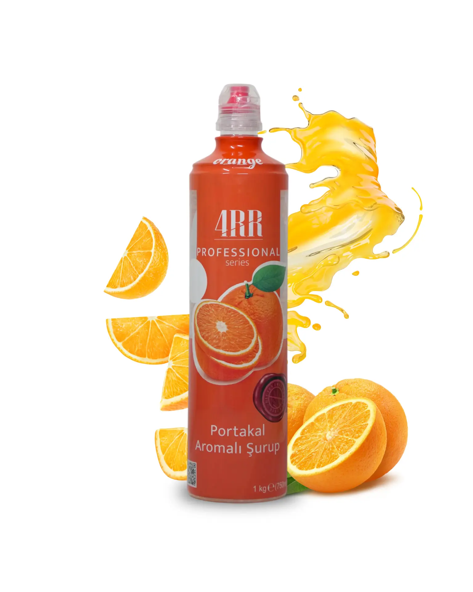 4RR | Portakal Aromalı Şurup | 750 ml