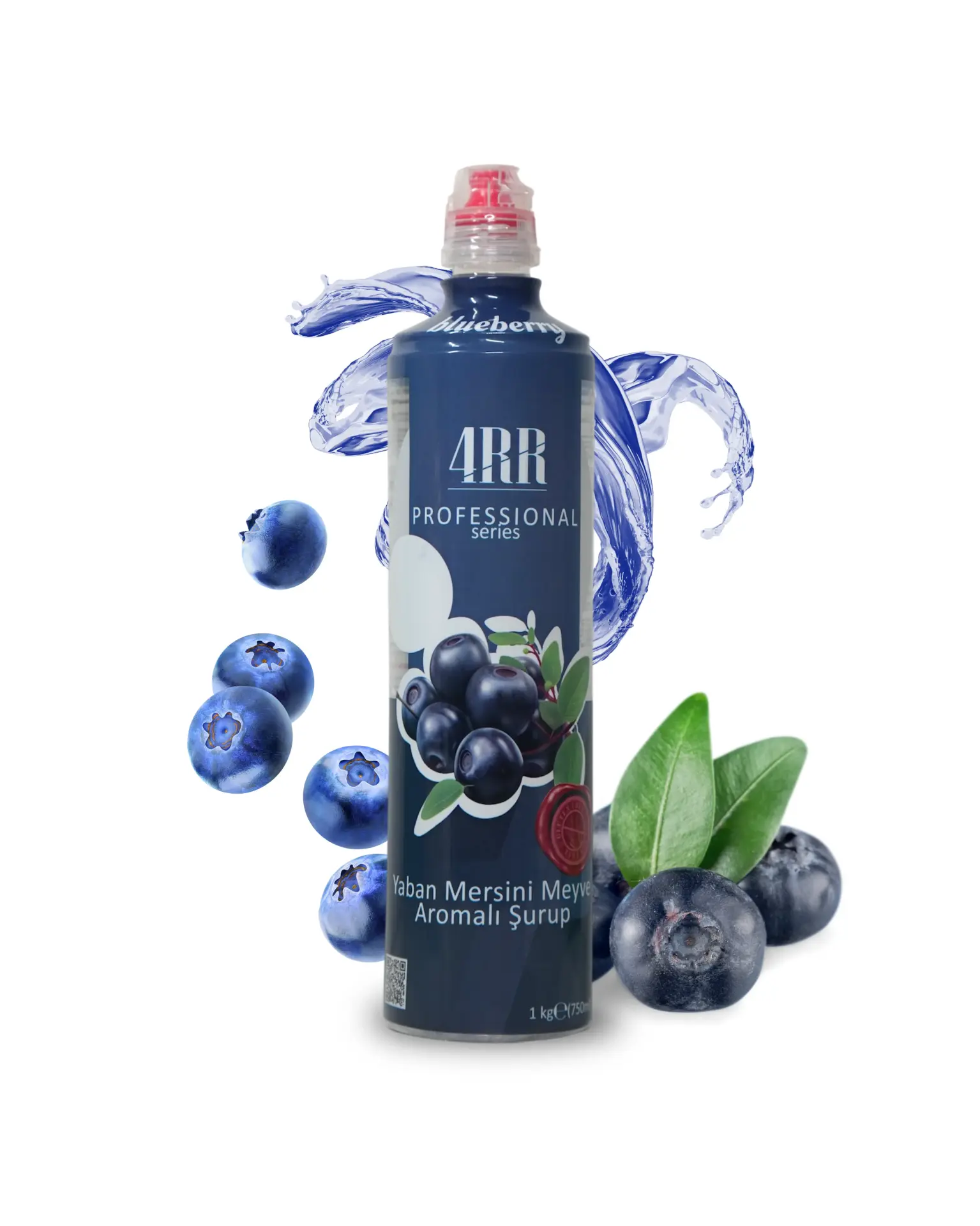 4RR | Yaban Mersini Aromalı Şurup | 750 ml