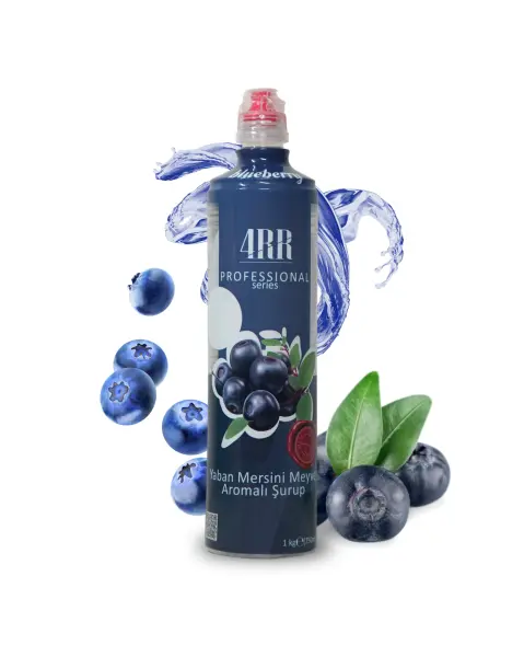 4RR | Yaban Mersini Aromalı Şurup | 750 ml