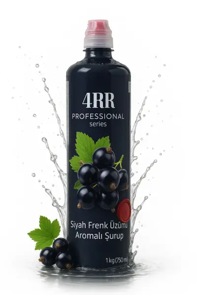 4RR | Frenk Üzümü Aromalı Şurup | 750 ml