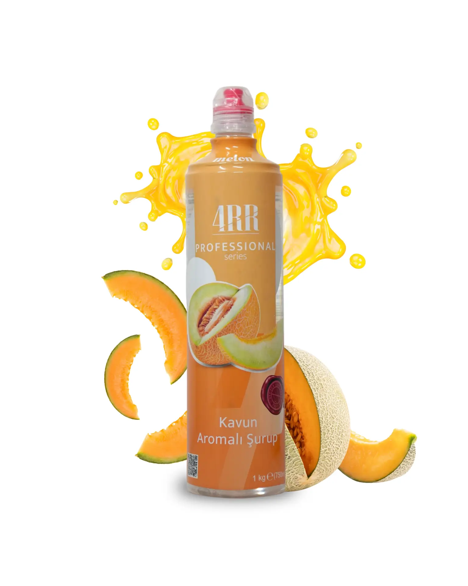 4RR | Kavun Aromalı Şurup | 750 ml
