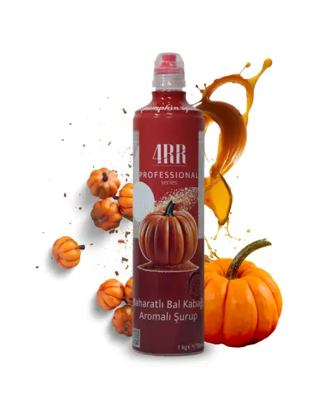 4RR | Baharatlı Bal Kabağı Aromalı Şurup | 750 ml